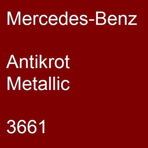 Mercedes-Benz, Antikrot Metallic, 3661.